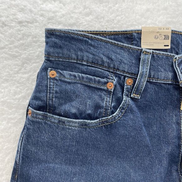 Levi's 512 Lo-Ball Jeans Men's 32x32 Blue Flex Stretch Large Tab American Denim - Picture 3 of 12